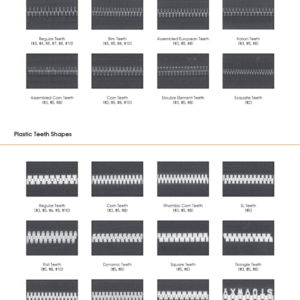 Zipper Sample Book #1